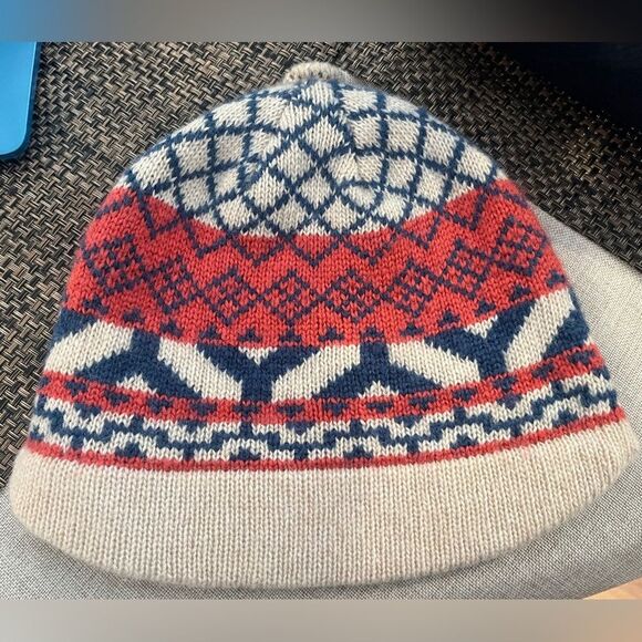 Pistil Beanie Brimmed Hat Knit Beanie Lamb Wool Blend Women OS - Picture 1 of 10